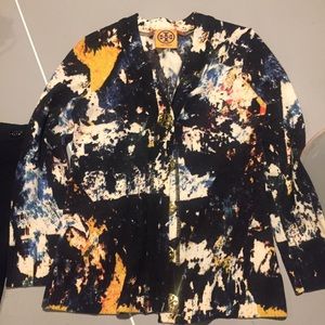 Tory Burch girls cardigan sweater